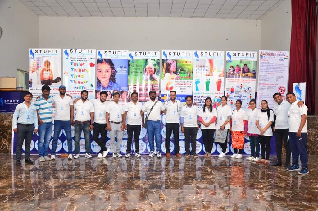 Team Stufit at RNS Global school Jhansi